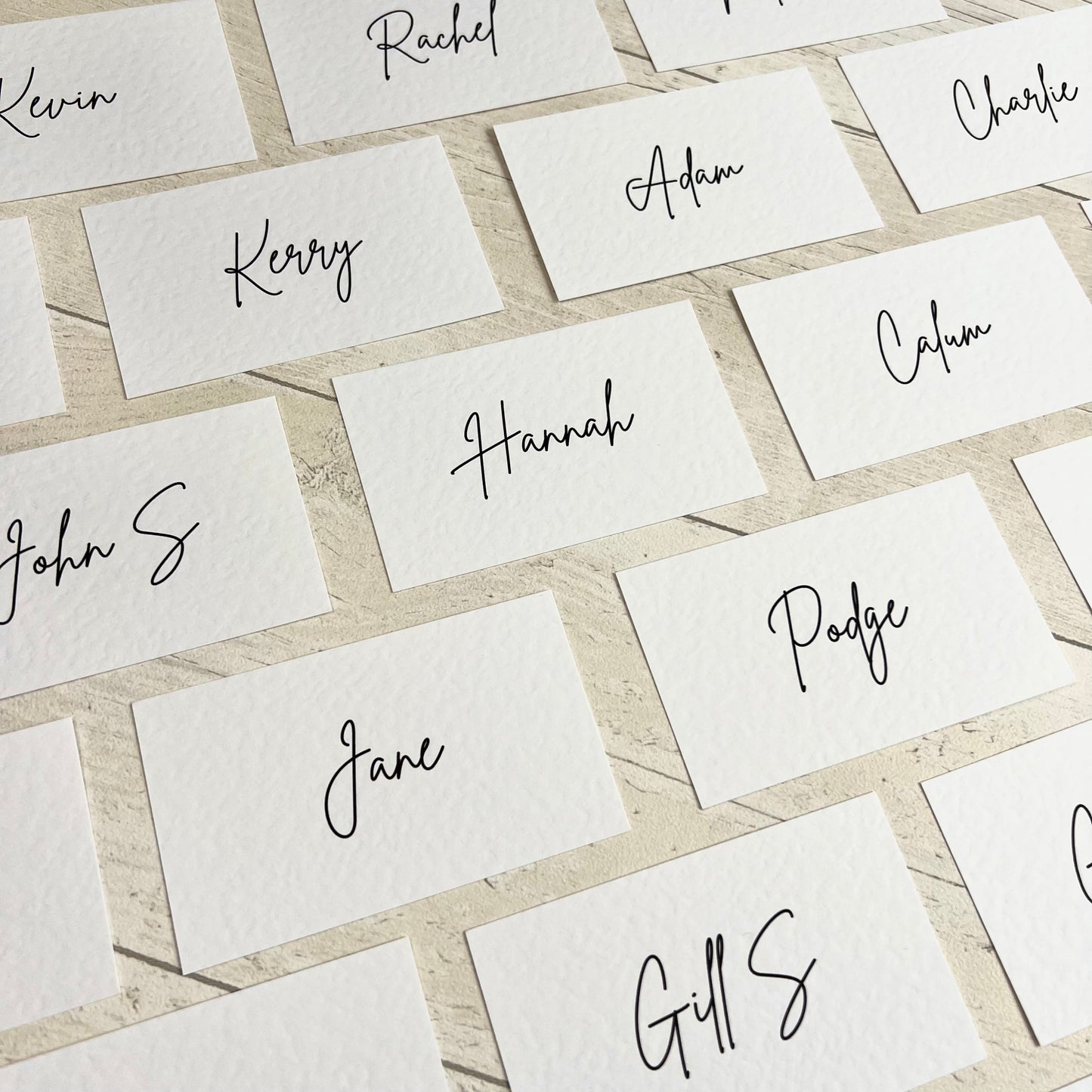 Brittany Place Cards