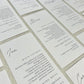 Isabelle Menu Place Cards