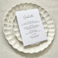 5x7 Isabelle Menu Place Cards