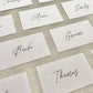 Isabelle Place Cards