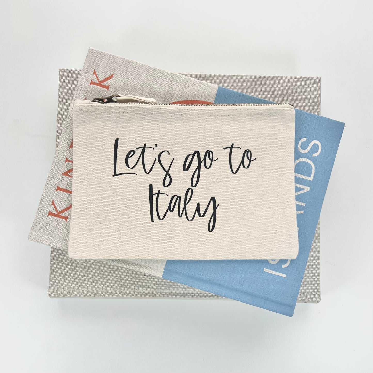 Let's Go To Italy Travel Pouch