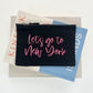 Let's Go To New York Travel Pouch