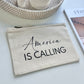 America Is Calling Travel Pouch