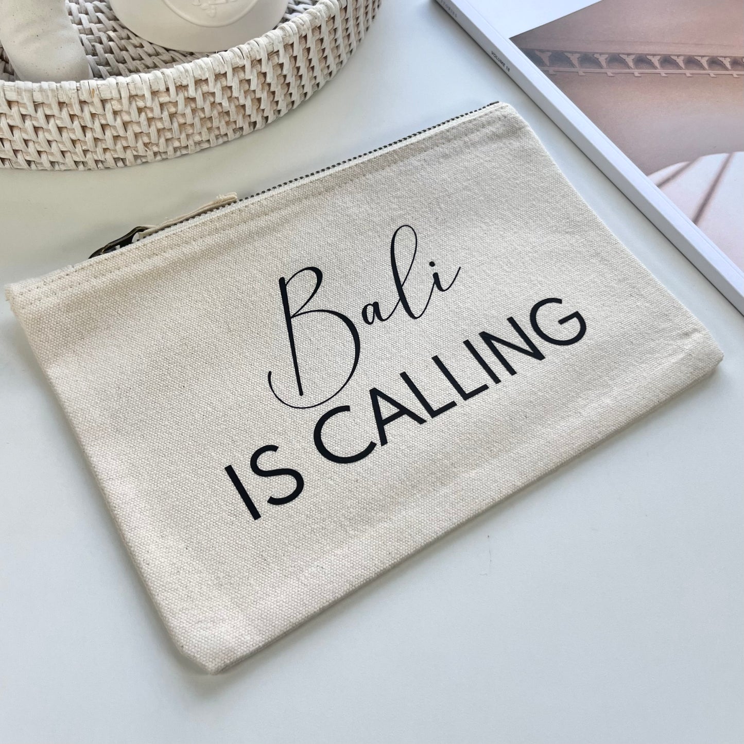 Bali Is Calling Travel Pouch