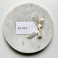 Blake Place Card With Ivory Bow