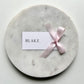 Blake Place Card With Light Pink Bow
