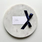 Chloe Place Card With Navy Blue Bow
