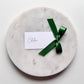 Chloe Place Card With Emerald Green Bow
