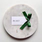 Blake Place Card With Emerald Green Bow