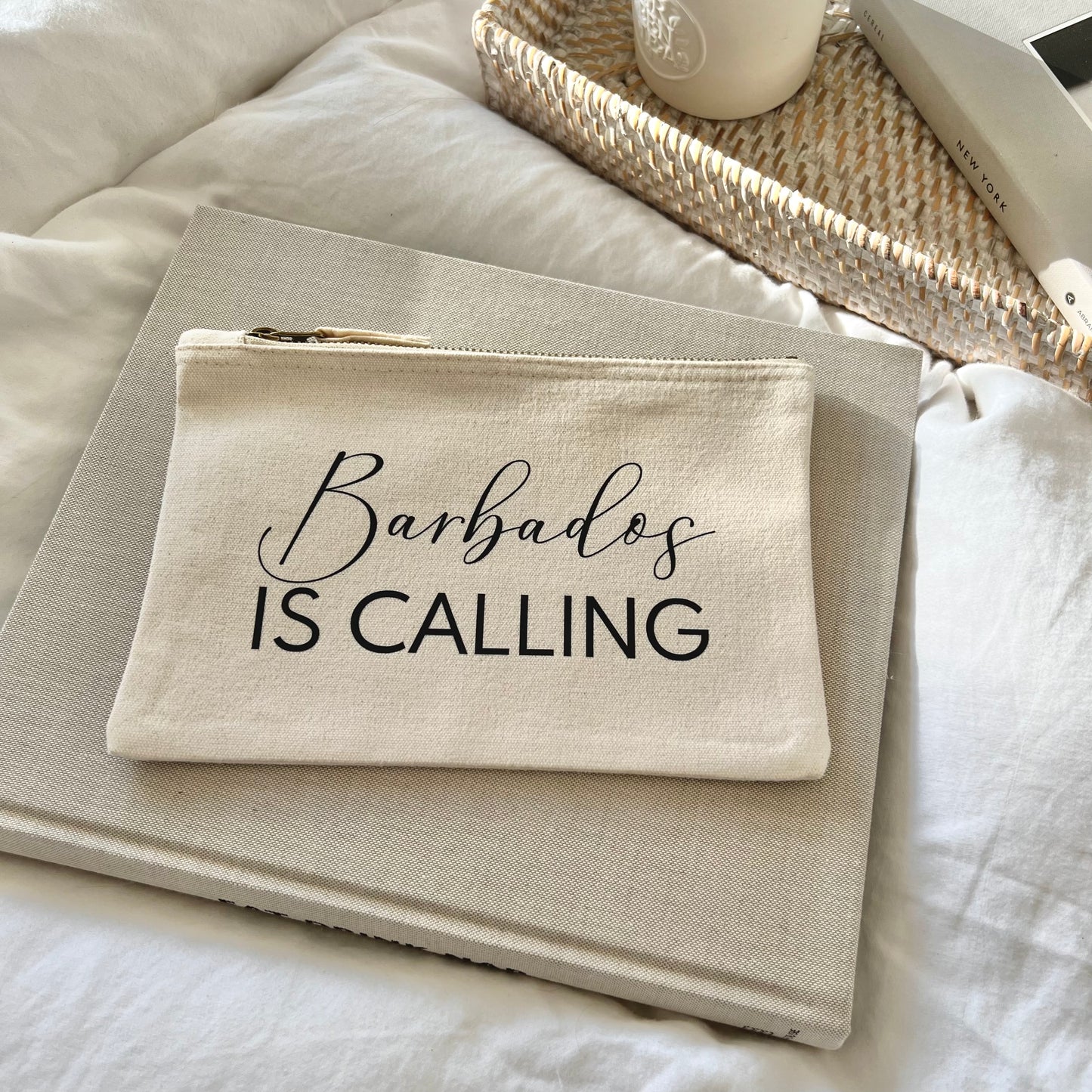 Barbados Is Calling Travel Pouch