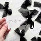 Poppy Place Card With Black Bow