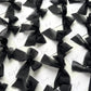 Poppy Place Card With Black Bow