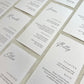 Isabelle Menu Place Cards